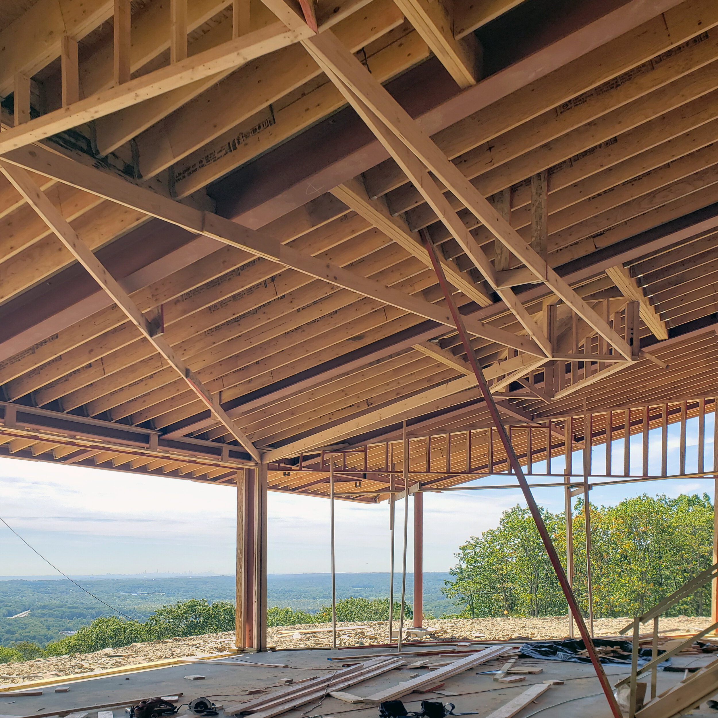 a mountaintop house overlooking the hudson valley — DAVID
